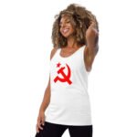 Hammer And Sickle Tank Top Soviet Symbol Black Tank