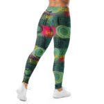 Grunge Urban Leggings Abstract Street Art Yoga Pants