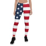 American Flag Leggings Stars & Stripes Yoga Pants