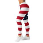 American Flag Leggings Stars & Stripes Yoga Pants
