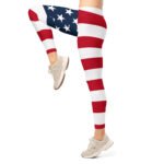 American Flag Leggings Stars & Stripes Yoga Pants