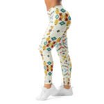 Tribal Geometric Leggings - Colorful Boho Yoga Pants 1 Tribal Geometric Leggings Colorful Boho Yoga Pants