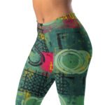 Grunge Urban Leggings Abstract Street Art Yoga Pants