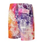 Abstract Grunge Board Shorts Colorful Men’s Swim Trunks