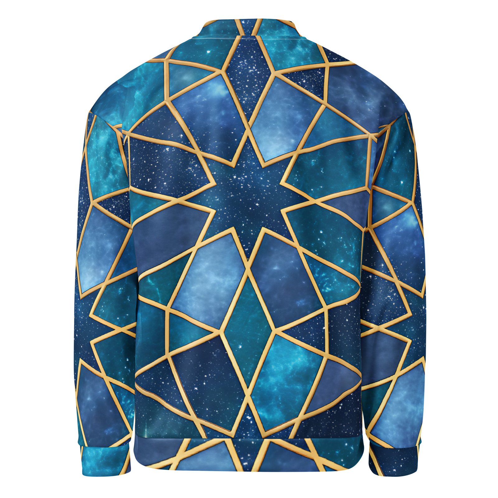 Galaxy Cube Bomber Jacket Cosmic 3d Geometric Coat Galaxy Cube Bomber Jacket Cosmic 3d Geometric Coat