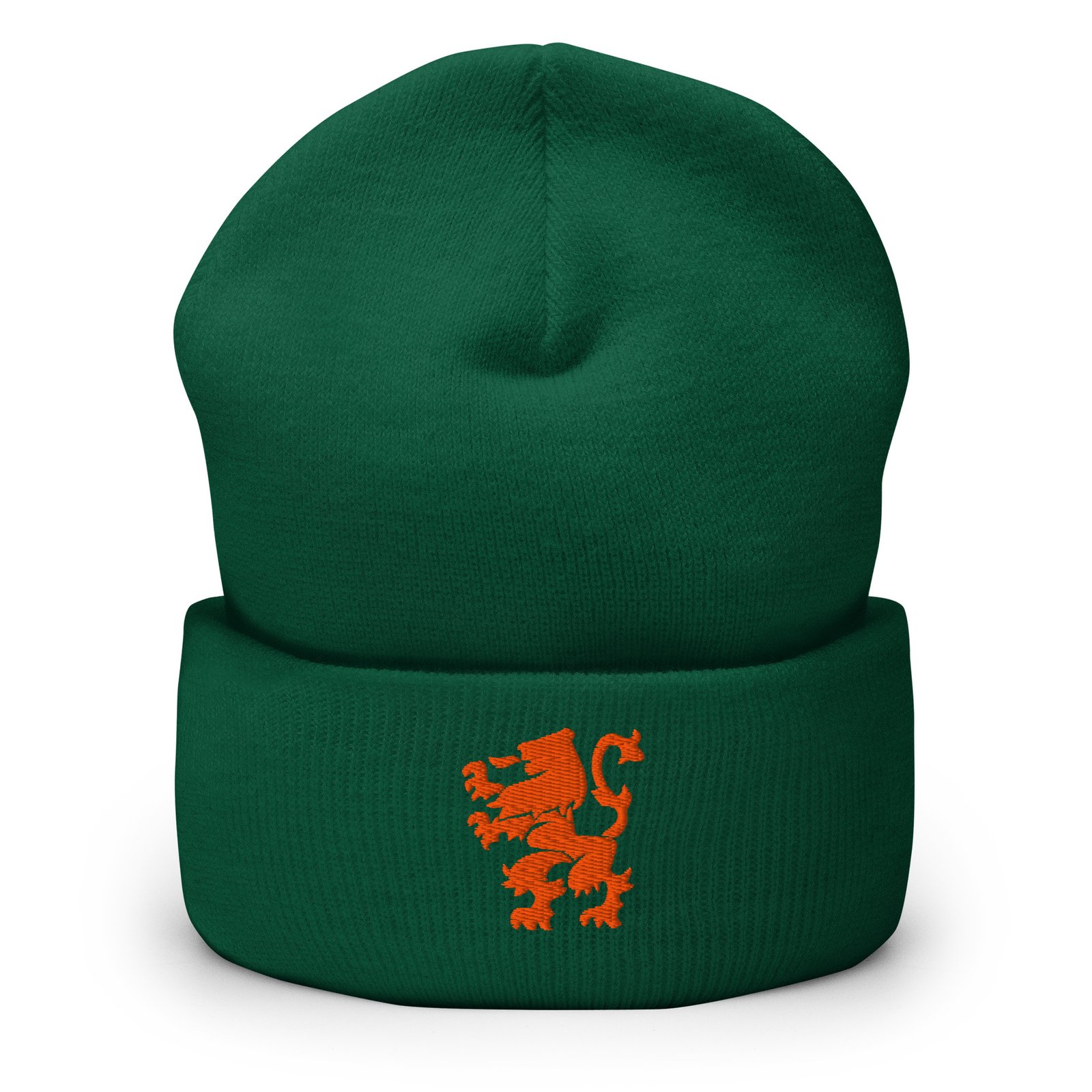 Dutch Lion Beanie Orange Netherlands Embroidered Hat Dutch Lion Beanie Orange Netherlands Embroidered Hat