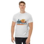 Lake Ontario T Shirt Vintage Lighthouse Sunset Graphic