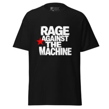 Rage Against The Machine T Shirt Distressed Rock Band Tee