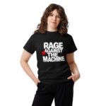 Rage Against The Machine T Shirt Distressed Rock Band Tee