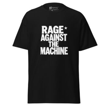 Rage Against The Machine T Shirt Distressed Logo Tee