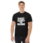 Rage Against The Machine T Shirt Distressed Logo Tee