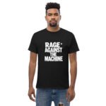 Rage Against The Machine T Shirt Distressed Logo Tee