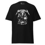 Mozzarella Metal T Shirt Funny Heavy Metal Chef Tee