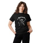 Meowtallica Cat T Shirt Funny Heavy Metal Rock Tee