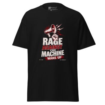 Rage Against The Machine T Shirt Wake Up Graphic Tee