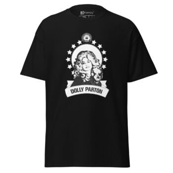 Dolly Parton T Shirt Vintage Starry Portrait Graphic Tee