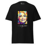 Colorful Dolly Parton T Shirt Vibrant Pop Art Portrait Tee