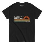 Lake Ontario T Shirt Vintage Retro Lighthouse Design