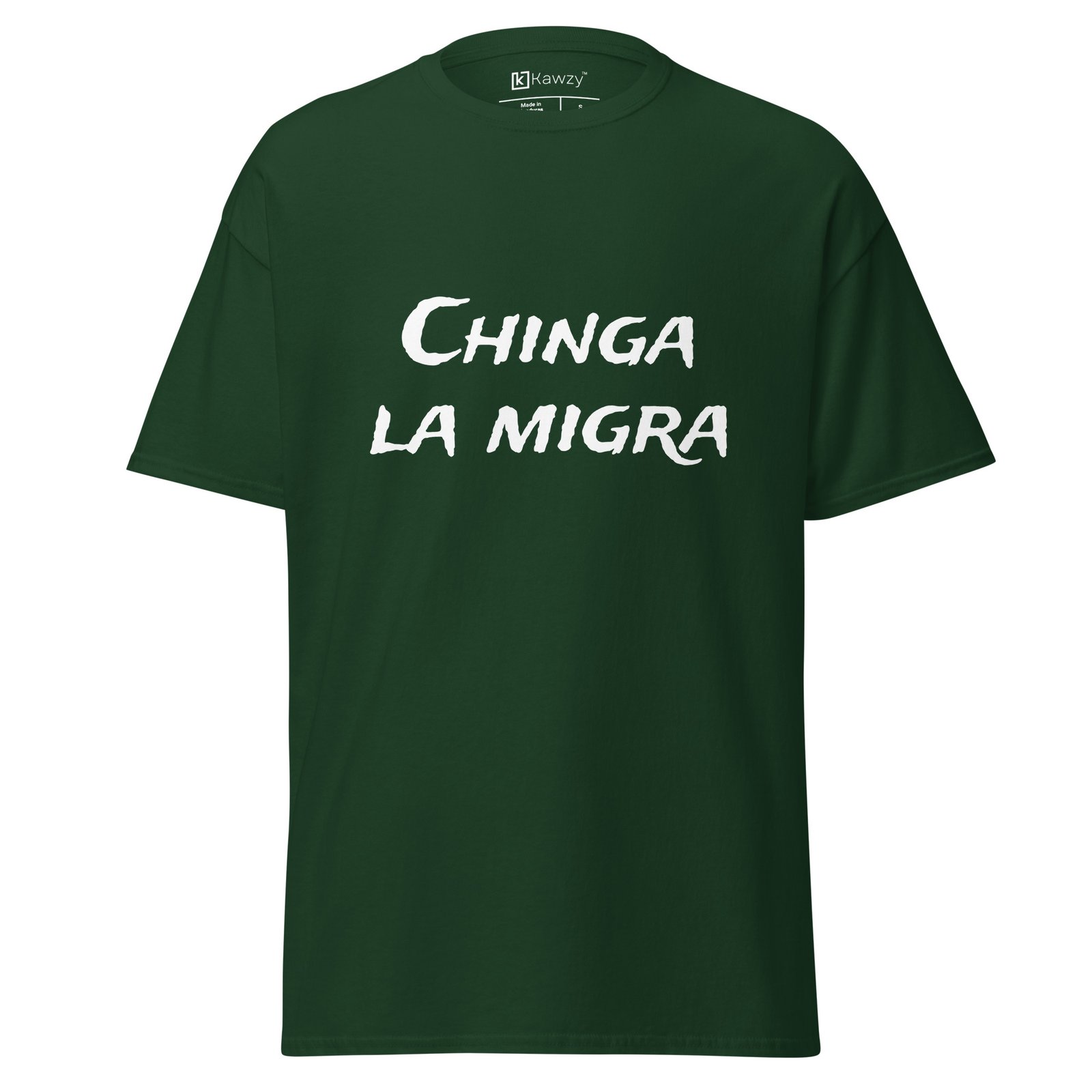 Chinga La Migra T Shirt Bold Statement Tee Chinga La Migra T Shirt Bold Statement Tee