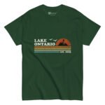 Lake Ontario T Shirt Vintage Retro Lighthouse Design