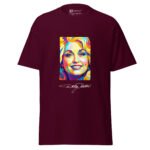 Colorful Dolly Parton T Shirt Vibrant Pop Art Portrait Tee