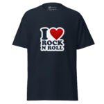I Love Rock N Roll T Shirt Vintage Music Graphic Tee