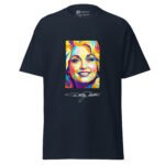 Colorful Dolly Parton T Shirt Vibrant Pop Art Portrait Tee