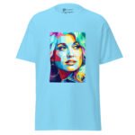Pop Art Dolly Parton T Shirt Colorful Portrait Tee