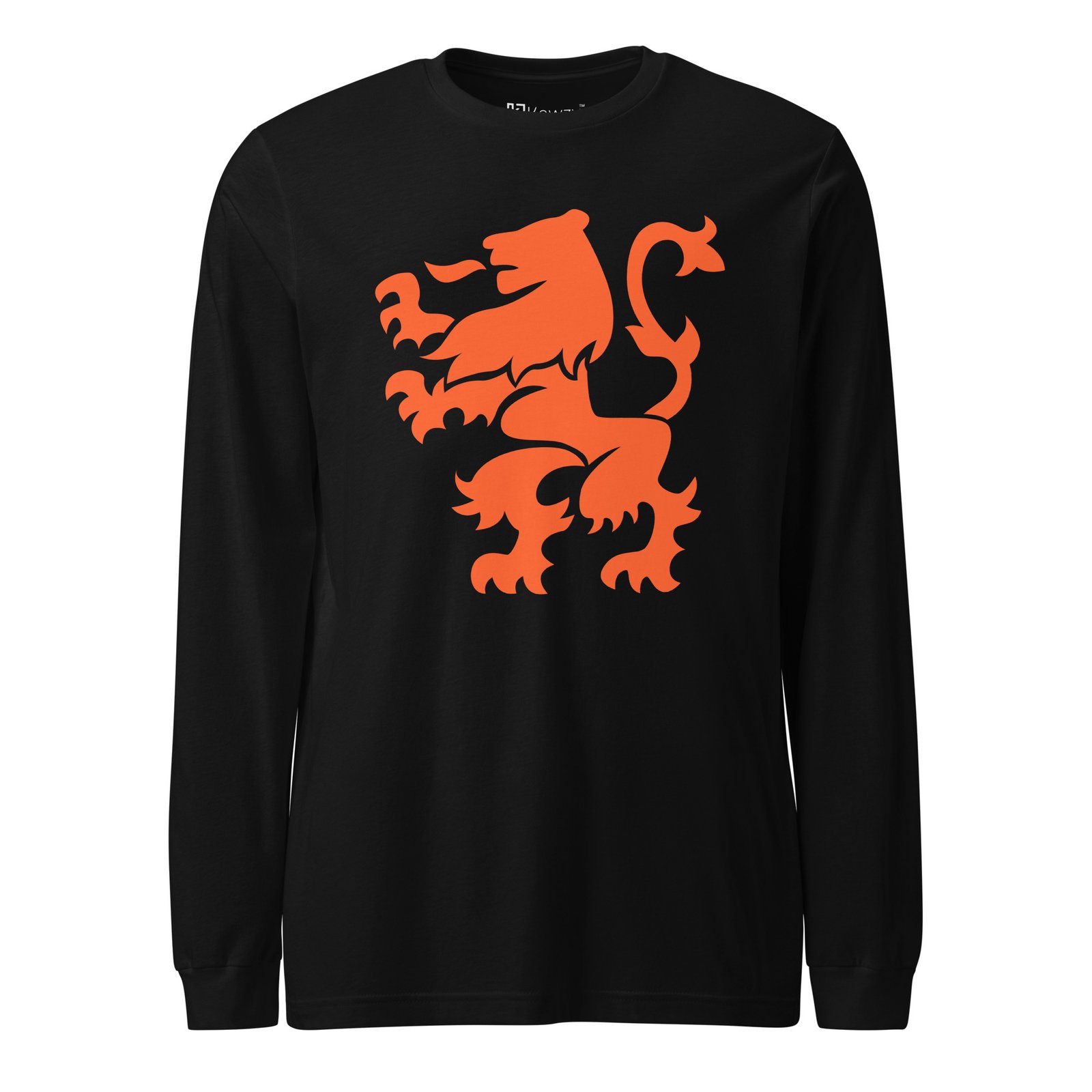Dutch Lion Long Sleeve Tee Orange Netherlands Shirt Dutch Lion Long Sleeve Tee Orange Netherlands Shirt