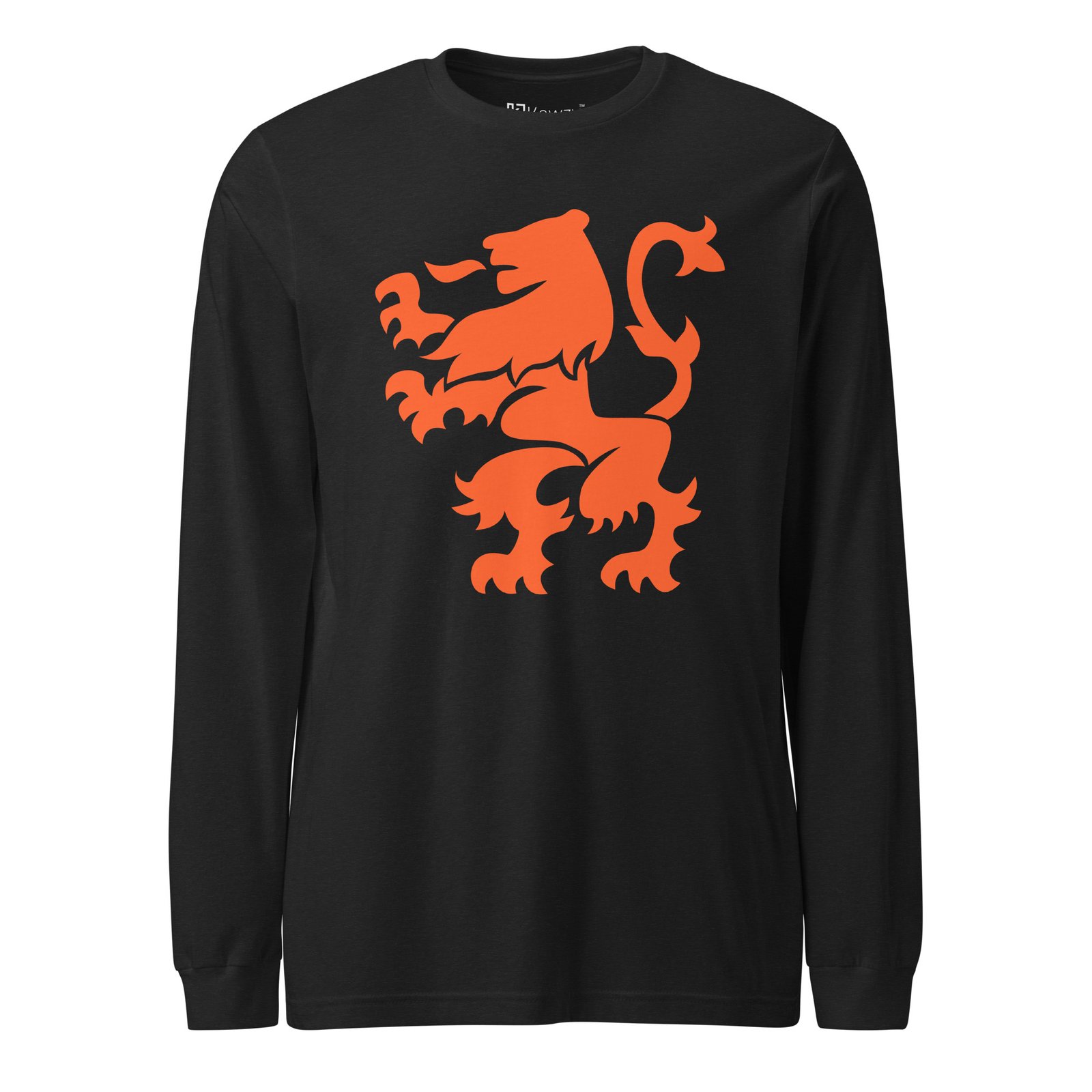 Dutch Lion Long Sleeve Tee Orange Netherlands Shirt Dutch Lion Long Sleeve Tee Orange Netherlands Shirt