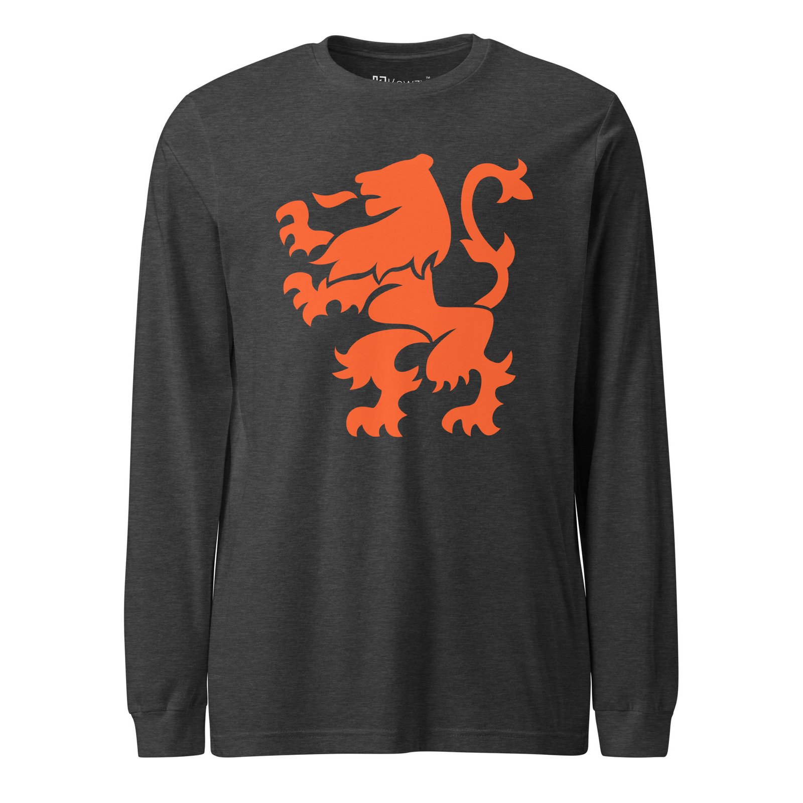 Dutch Lion Long Sleeve Tee Orange Netherlands Shirt Dutch Lion Long Sleeve Tee Orange Netherlands Shirt