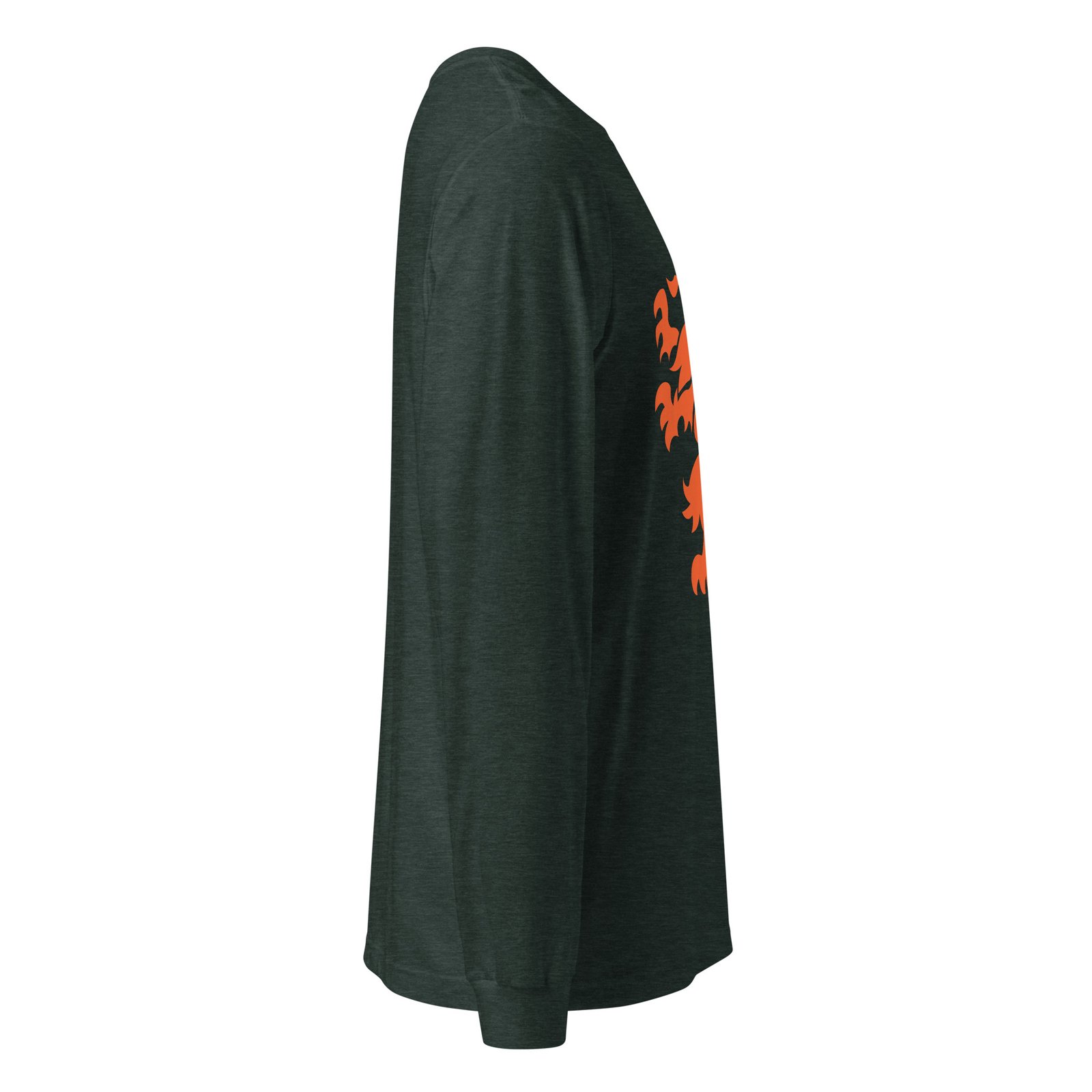 Dutch Lion Long Sleeve Tee Orange Netherlands Shirt Dutch Lion Long Sleeve Tee Orange Netherlands Shirt