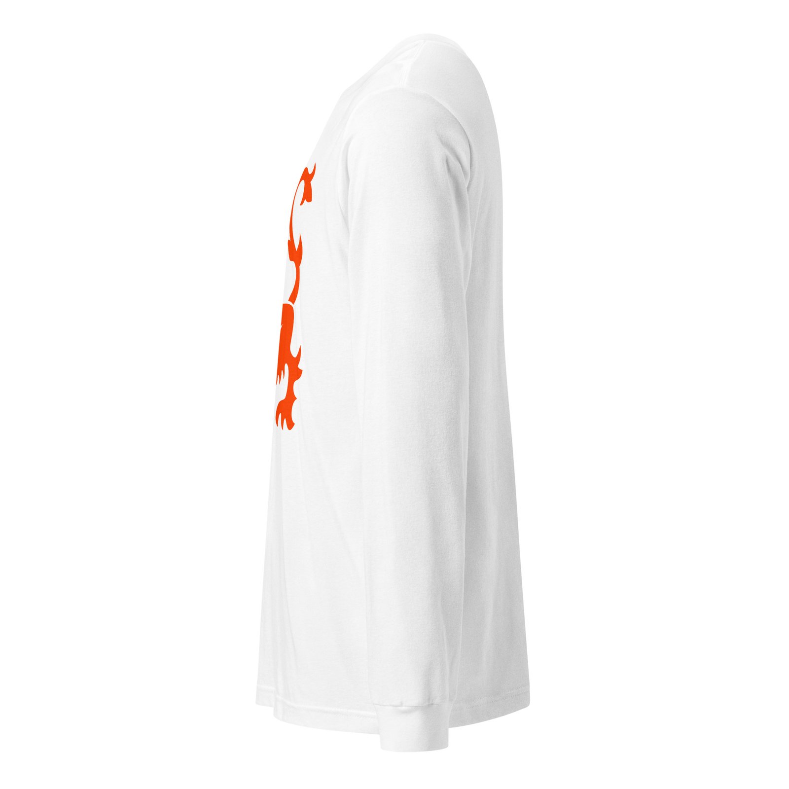 Dutch Lion Long Sleeve Tee Orange Netherlands Shirt Dutch Lion Long Sleeve Tee Orange Netherlands Shirt