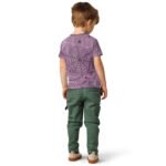 Purple Spiderweb Kids T Shirt Halloween Pattern Tee