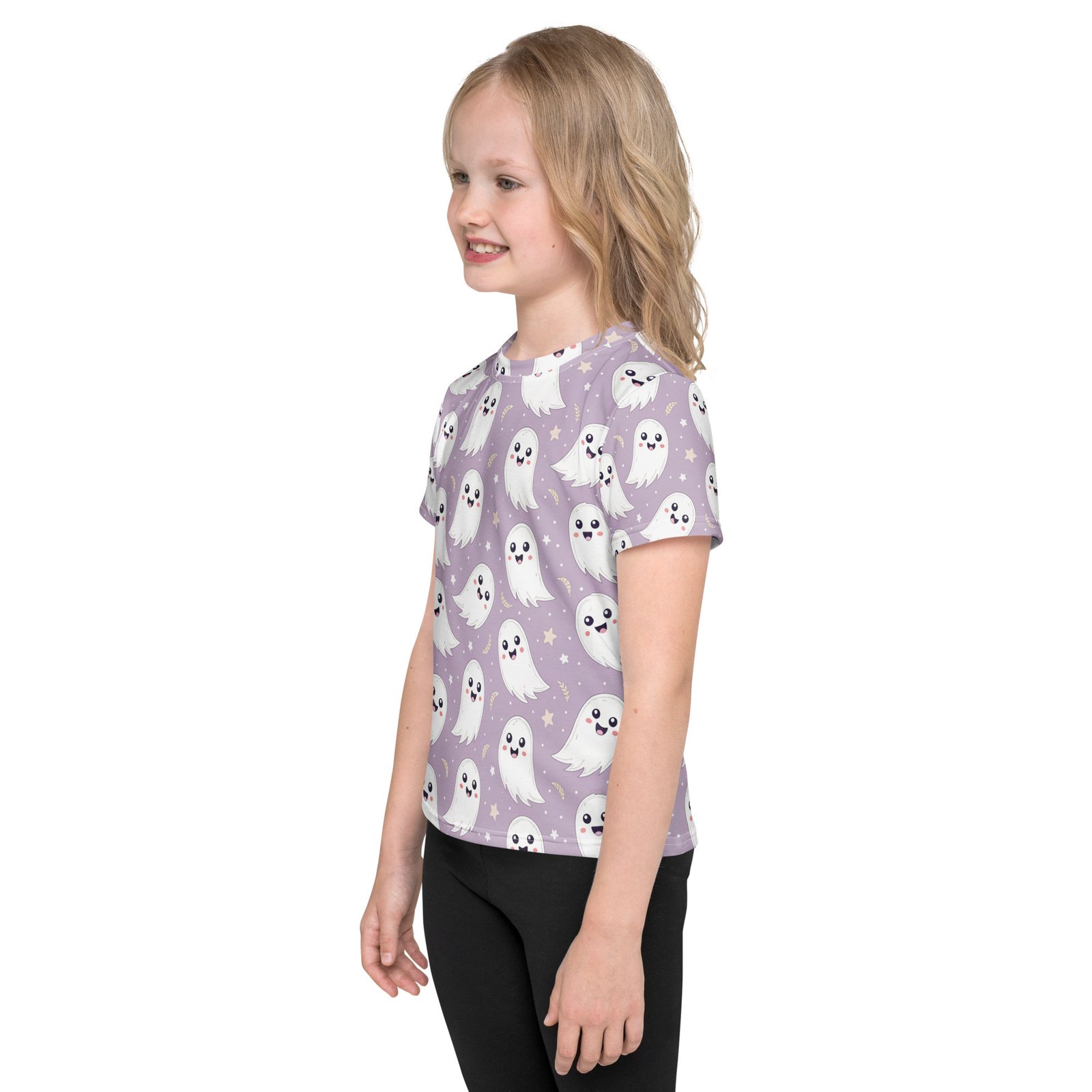 Cute Ghost Kids T Shirt Kawaii Halloween Toddler Tee Cute Ghost Kids T Shirt Kawaii Halloween Toddler Tee