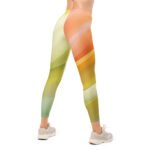 Pastel Wave Leggings Soft Gradient Yoga Pants