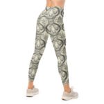 Baroque Pattern Leggings Vintage Ornate Yoga Pants