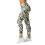 Baroque Pattern Leggings Vintage Ornate Yoga Pants