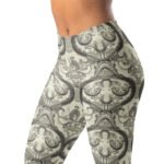 Baroque Pattern Leggings Vintage Ornate Yoga Pants