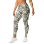 Baroque Pattern Leggings Vintage Ornate Yoga Pants