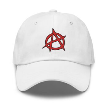 Home 30 Anarchy Symbol Baseball Hat Punk Rock Embroidered Cap