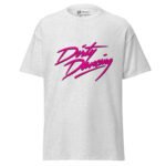 Dirty Dancing T Shirt Classic 80s Movie Pink Logo Tee