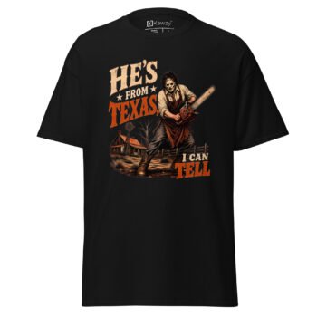 Texas Chainsaw Halloween T Shirt Scary Graphic Tee