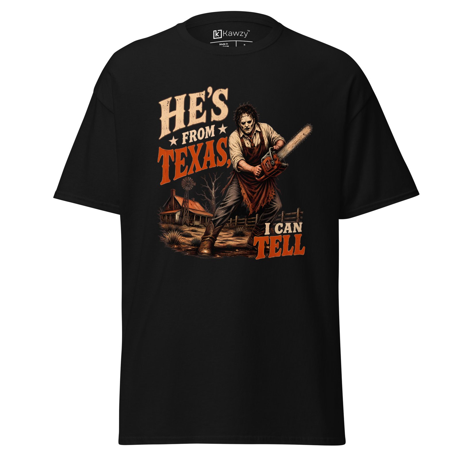 Texas Chainsaw Halloween T Shirt Scary Graphic Tee Texas Chainsaw Halloween T Shirt Scary Graphic Tee