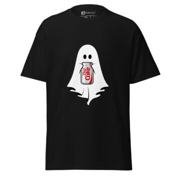 Diet Coke Ghost T Shirt Funny Halloween Soda Tee