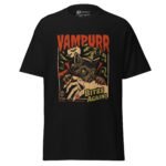 Vampire Cat Halloween T Shirt Vampurr Comic Tee