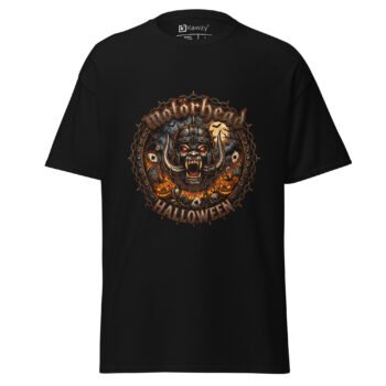 Home 20 Motorhead Spiked Skull Halloween Shirt Metal Rock Tee