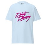 Dirty Dancing T Shirt Classic 80s Movie Pink Logo Tee