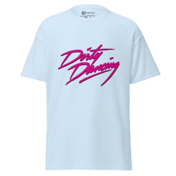 Home 13 Dirty Dancing T Shirt Classic 80s Movie Pink Logo Tee