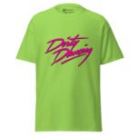 Dirty Dancing T Shirt Classic 80s Movie Pink Logo Tee